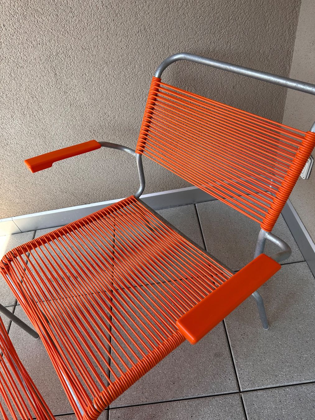 Schaffner Sessel: Schaffner SÄNTIS Lounger Spaghetti mit Hocker – Gebraucht aus Tafers von fredcardo 2