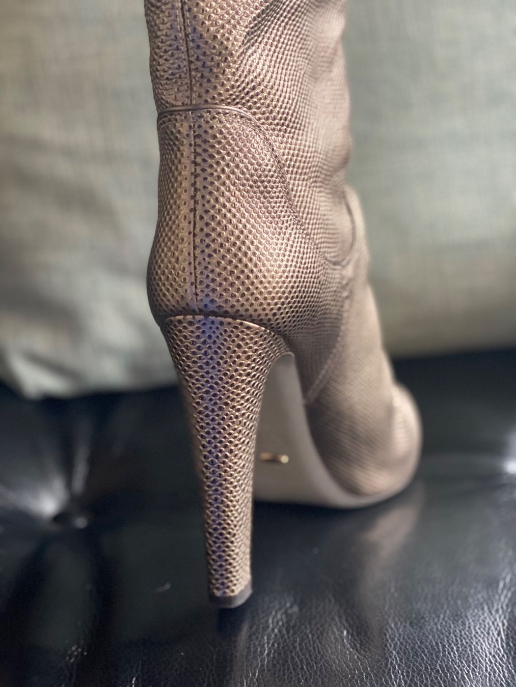 Sergio Rossi Scarpe da donna: Sergio Rossi Overkneestiefel – Usato da Uster venduto da Charis5 1
