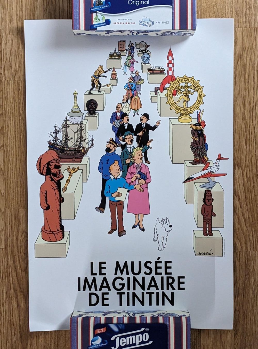 Posters & Illustrations: Le Musée imaginaire de Tintin Poster – Neuf (Voir description) à Zürich par Good_old_days