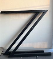 Untergestell Bürotisch Z Form von Interio in schwarz