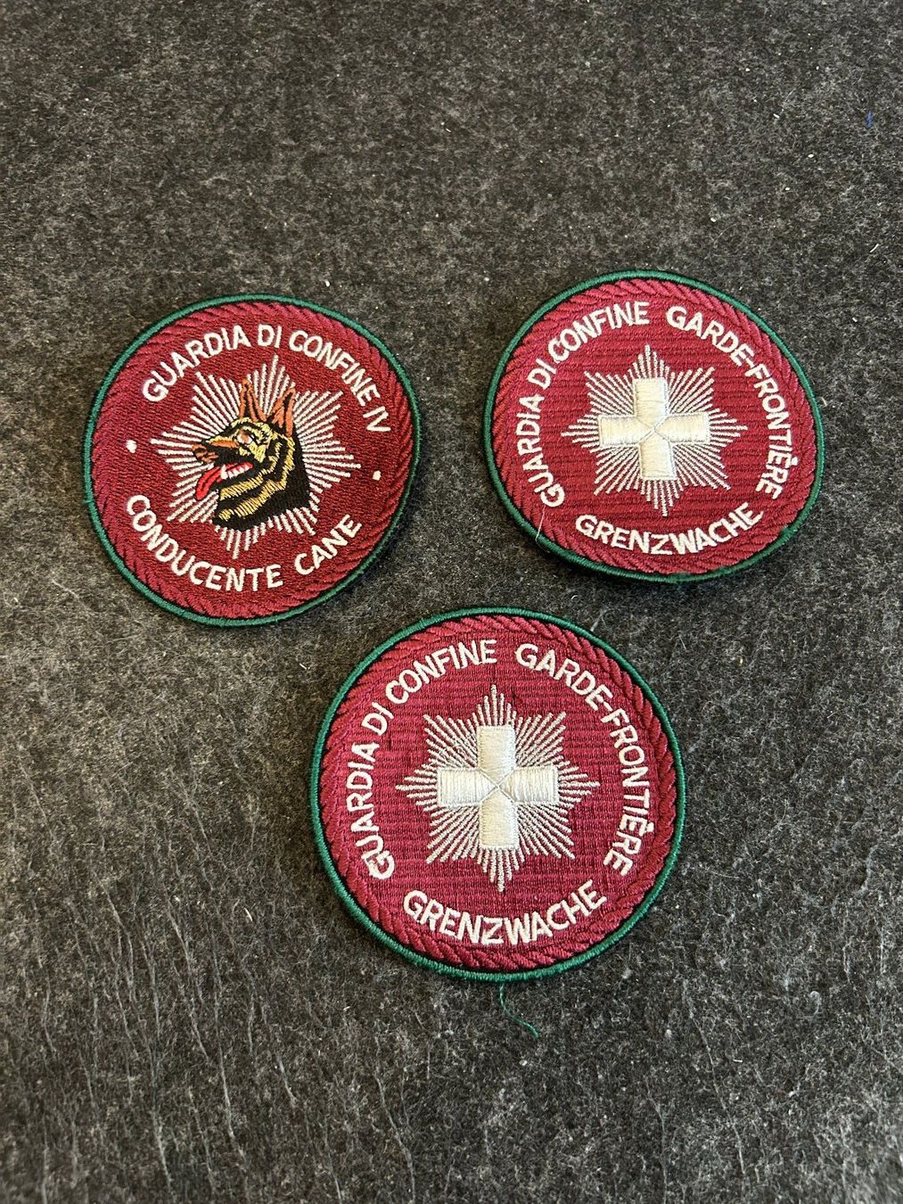 Placchette & Badge: Konvolut Badges Grenzwachtkorps – Usato da Berikon venduto da DGC-1995