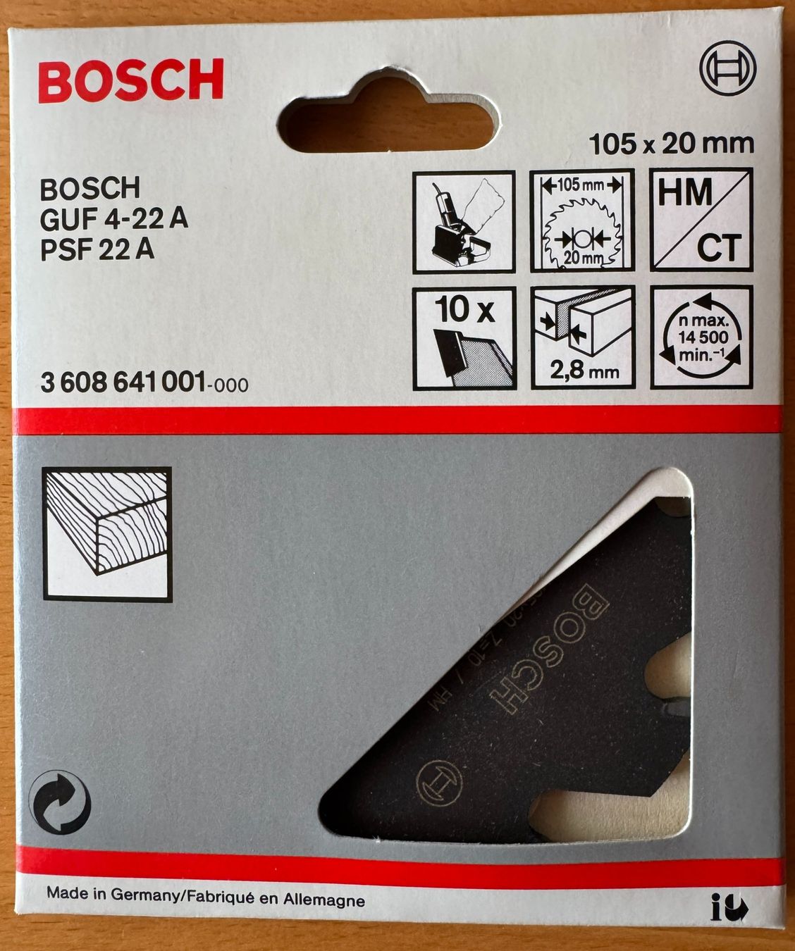 Bosch Alle Werkzeuge: Scheibenfräser BOSCH – Neu und originalverpackt aus Deitingen von grappa46 3