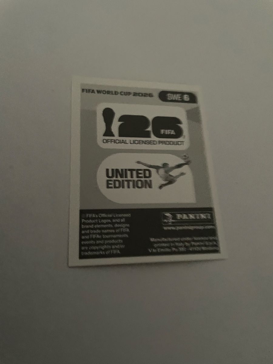 Panini Sammelbilder & Trading cards: FIFA WM 2026 Victor Nilsson Lindelöf SWE 6 – Neu (gemäss Beschreibung) aus Winterthur von Cobraforce 1
