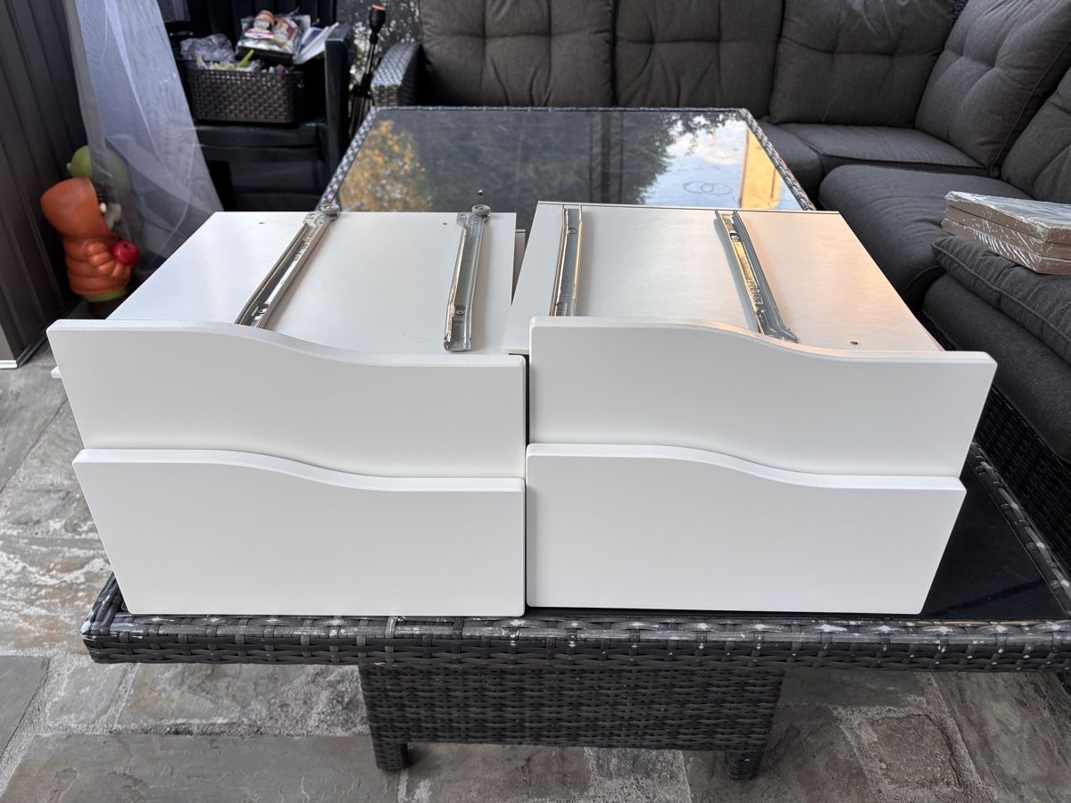 Ikea Scaffali: Ikea Schubladen-Element Weiss 2 Stueck Gebraucht – Usato da Rebstein venduto da Claudi1807