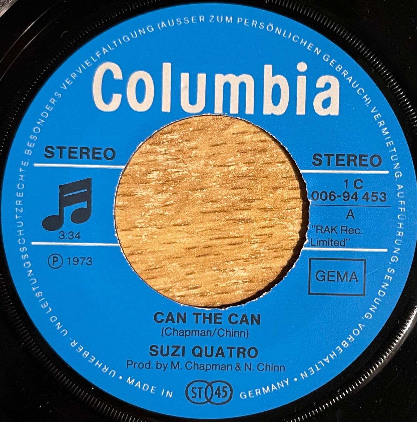 Dischi in vinile: SUZI QUATRO - CAN THE CAN – Usato da Bussigny venduto da vinyl-pas-cher 2