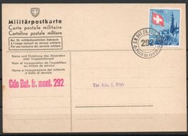 Militärpostkarte 2.Wk Mit Soldatenmarke