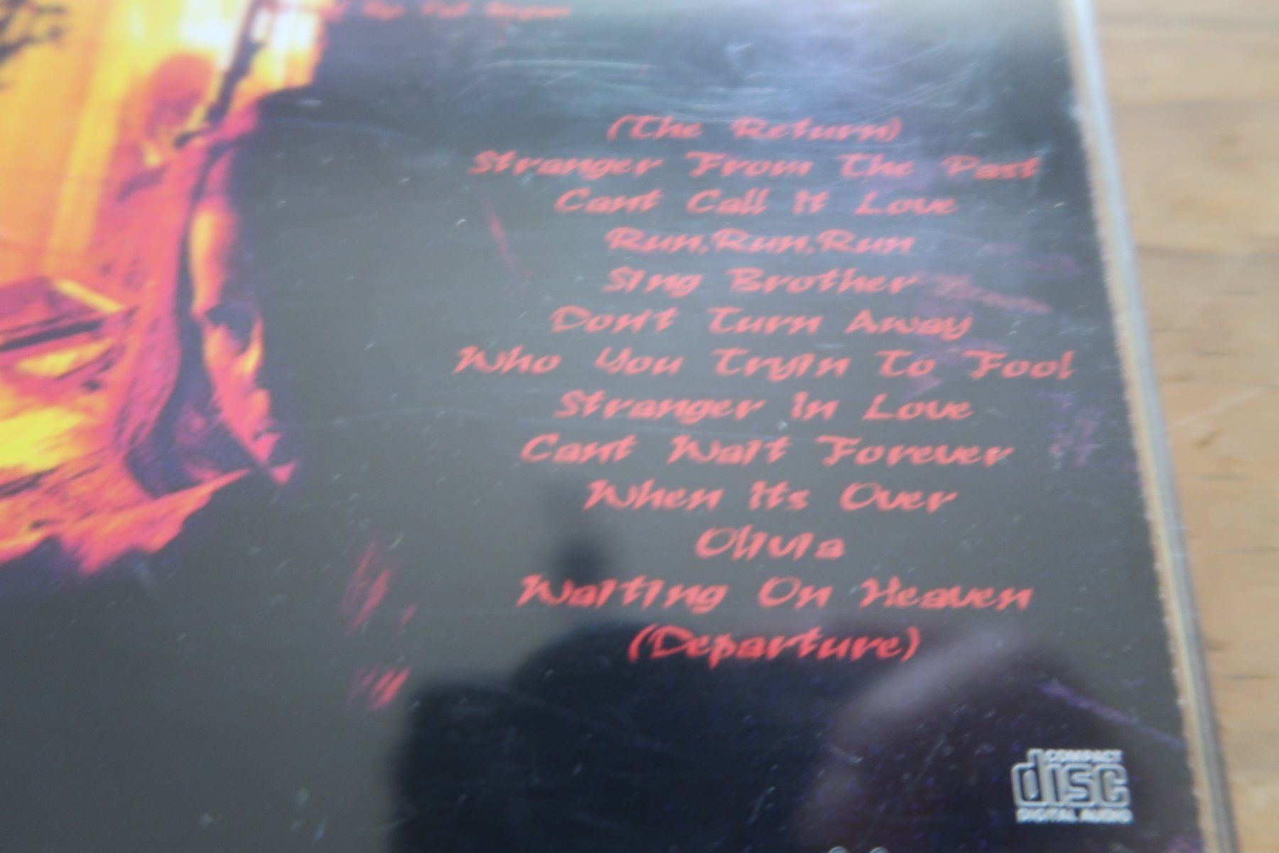 CD: DAVID GLEN EISLEY - STRANGER FROM THE PAST - EX- GIUFFRIA CD – Usato da Basel venduto da Patiscat 2