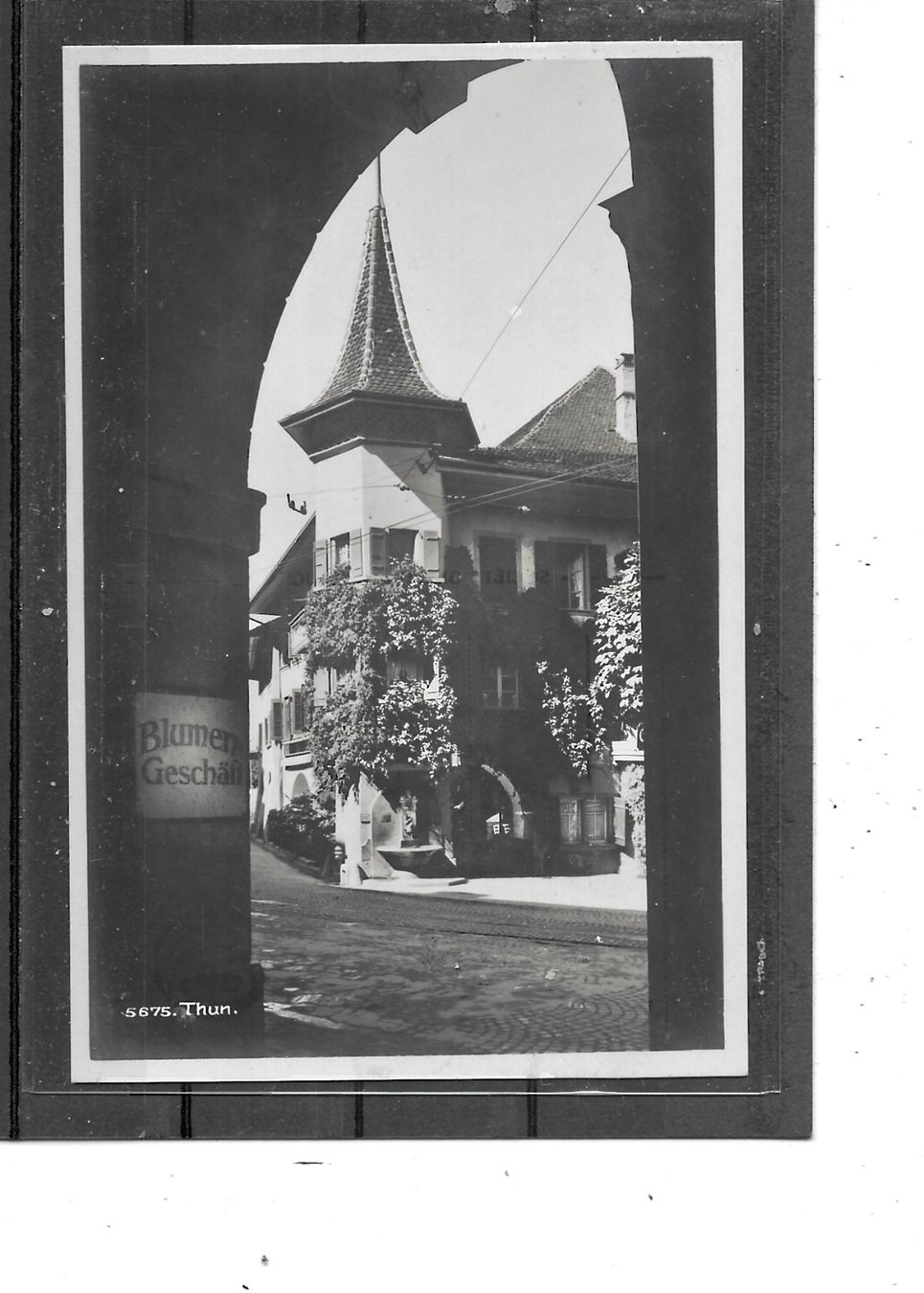 Ansichtskarten: BE Thun – Gebraucht aus Schocherswil von Wilare