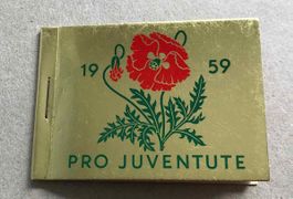 Pro Juventute 1959 Markenheft Nr. 8 **