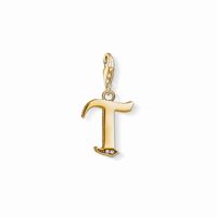 Thomas Sabo Charm Anhänger Buchstabe T, Neu