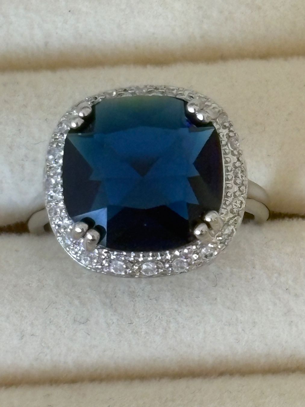Bagues: Luxus Elegante Solitär gr: 19:9 Ring Farbe: Silver – Neuf (Voir description) à Biel-Bienne par Roserosse13 1