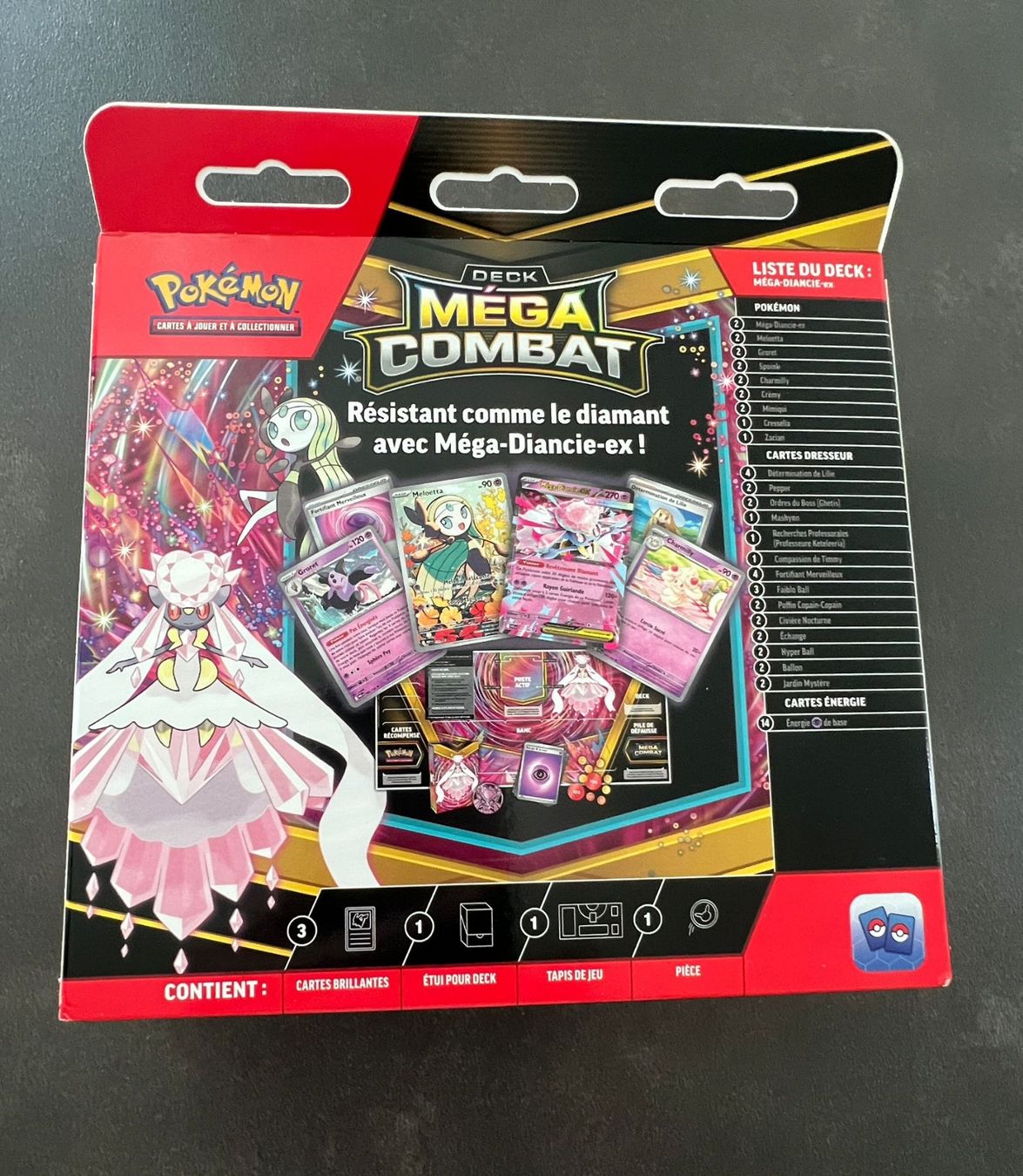 Pokémon Carte collezionabili: Pokémon Mega Battle Deck - Mega Diancie ex - Français – Nuovo e nell'imballaggio originale da Buix venduto da ant_sfb9 1