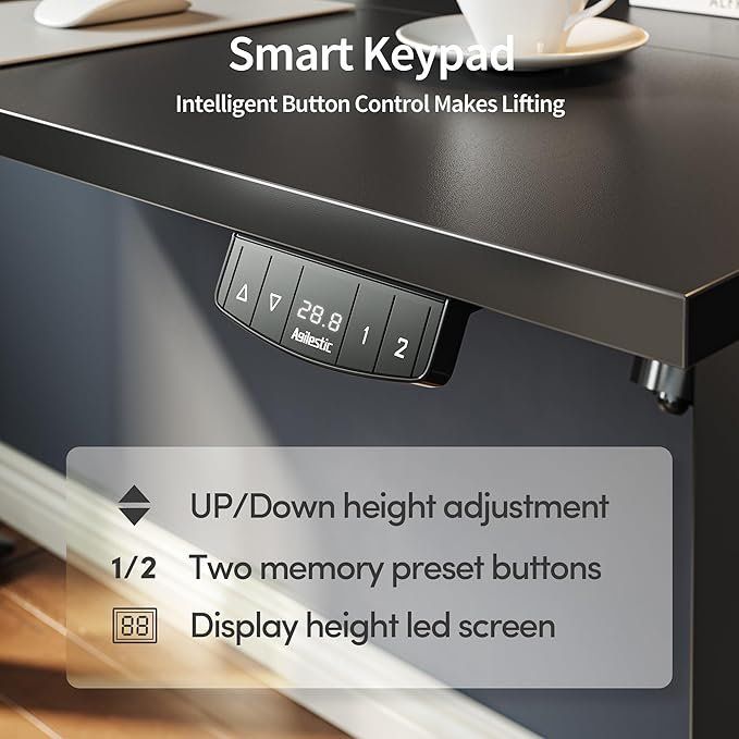 Bureaux: Computertisch Schreibtisch Höhenverstellbar Ergonomischer – Neuf avec emballage d'origine à Dörflingen par Nixhub 4