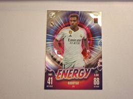 Match attax Fussballkarte Energy Rodrygo