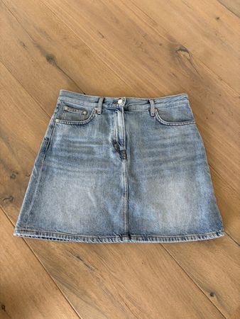 Arket Jeans-Minirock Gr. 38, neuwertig