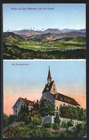 St. Chrischona, Blick auf das Rheintal u