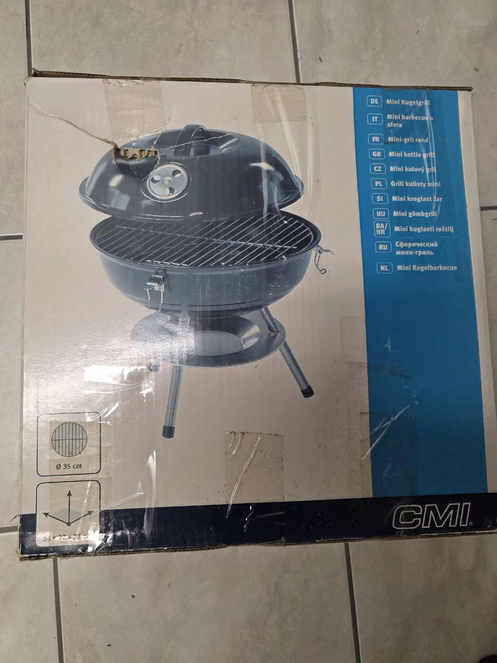 Griglie: Kleiner Holzkohlengrill – Nuovo e nell'imballaggio originale da Buchs ZH venduto da 1948Mustermann 1