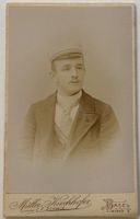 CDV François Ladame, Basel, 1898 - Studenten Zofingia