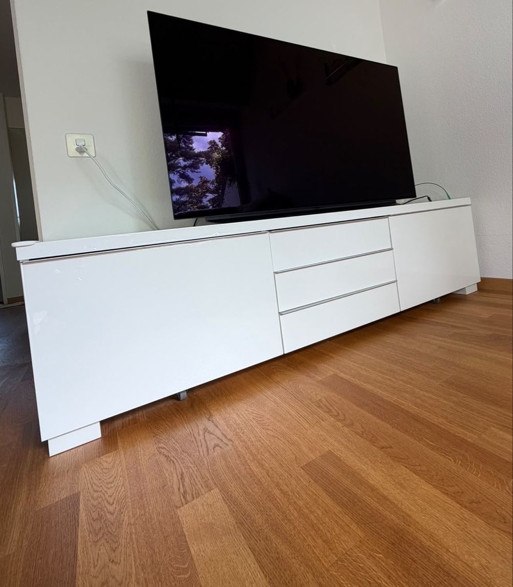 Ikea Mobili TV: TV Sideboard, Ikea Besta burs, weiss – Usato da Basel venduto da fab_5plp 2