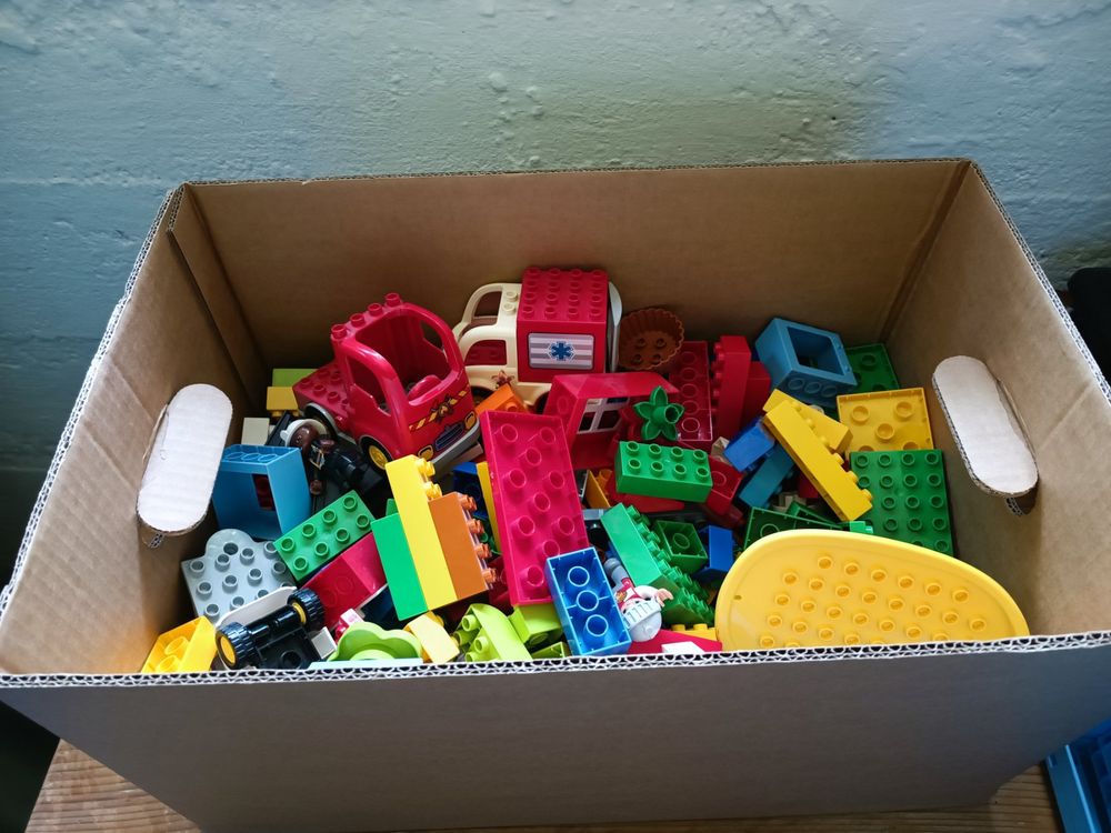 Bananen Kiste mit original Lego Duplo | Kaufen auf Ricardo
