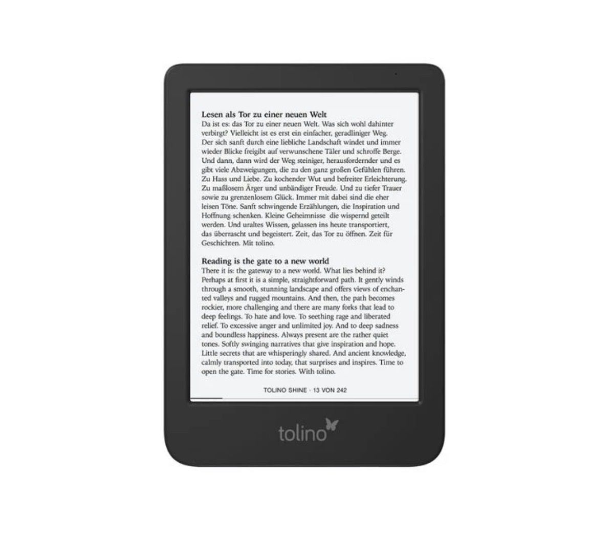 Tolino Tablet PC: tolino shine – Neu (gemäss Beschreibung) aus Forch von calimero022