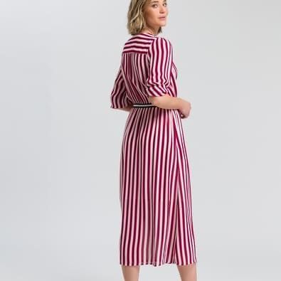 Vestiti: Marc Aurel Midikleid gestreift, Gr. 36 – Usato da Kreuzlingen venduto da shopaholicatheart_4 1