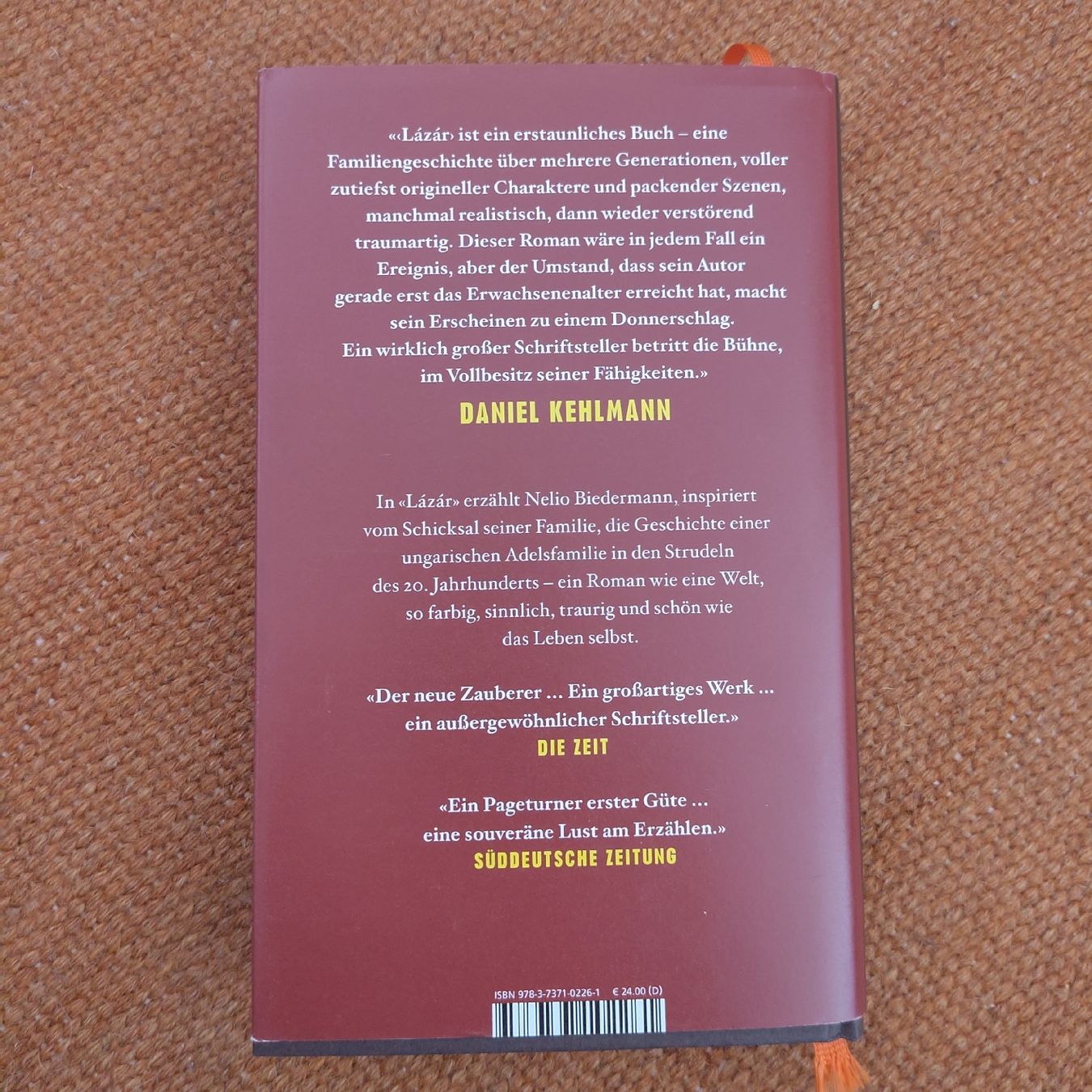 Livres: Lazár - Nelio Biedermann – D'occasion à Genève par Lenawi 3