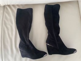 MUST HAVE - edle und spezielle Stiefel, schwarz, 38