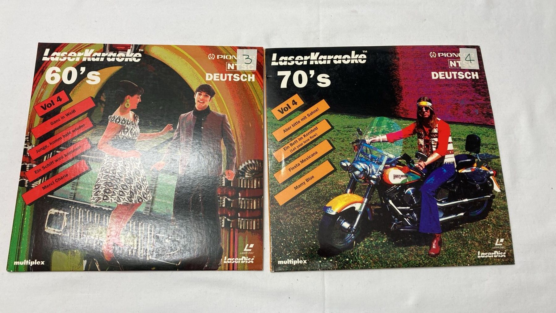Tutti i DVDs: 2 Laser Karaoke Disc – Usato da Dietikon venduto da Rima57