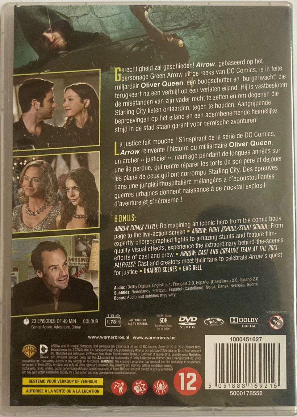 Tutti i DVDs: ARROW (SAISON 1) – Usato da Poliez-Pittet venduto da Newtown-Records 1