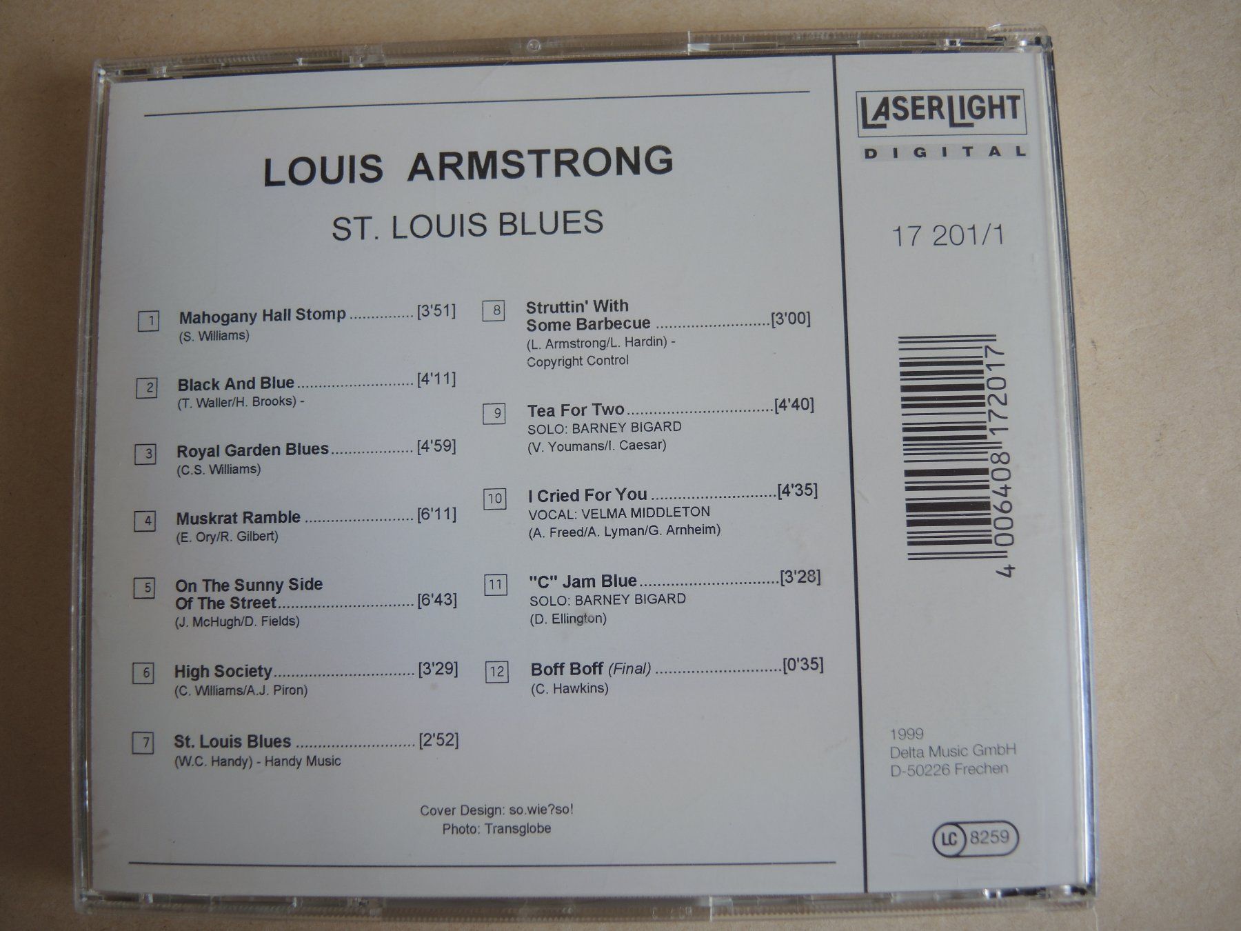 CD: CD - Louis Armstrong - St. Louis Blues – Usato da Rorschach venduto da maeck8 2