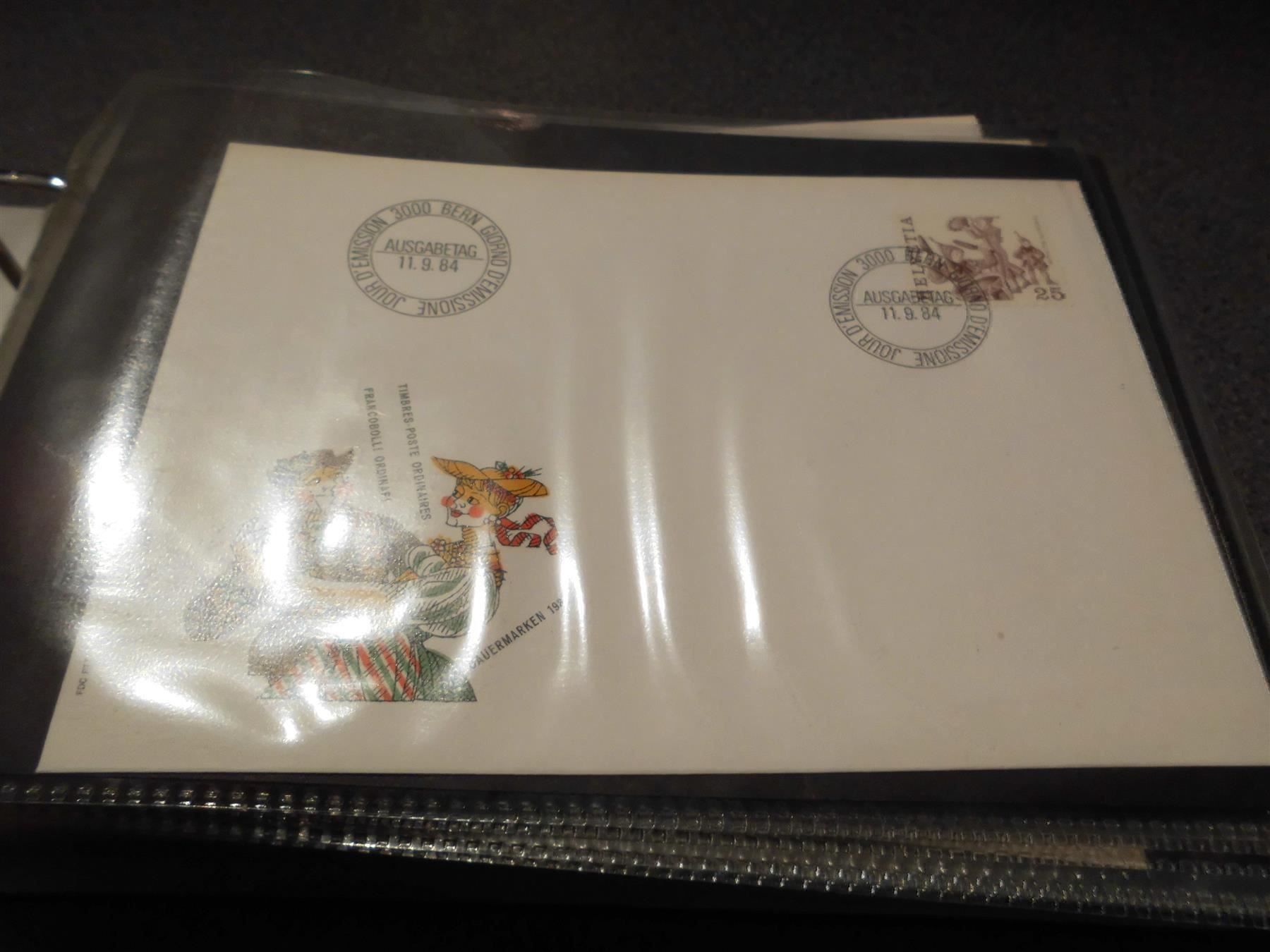 Tutti i francobolli: Briefmarke Erstausgabe 11.09.84 -.25 – Usato da Zürich venduto da abraxas1291