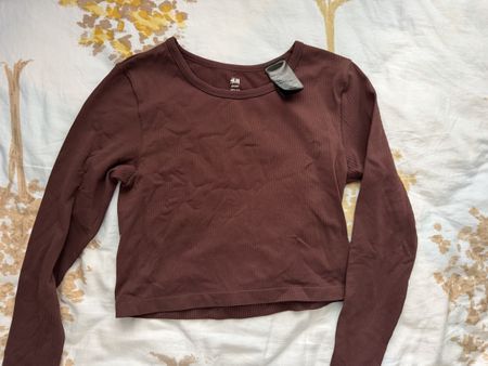 Damen Langarmshirt H&M Sport Grösse M