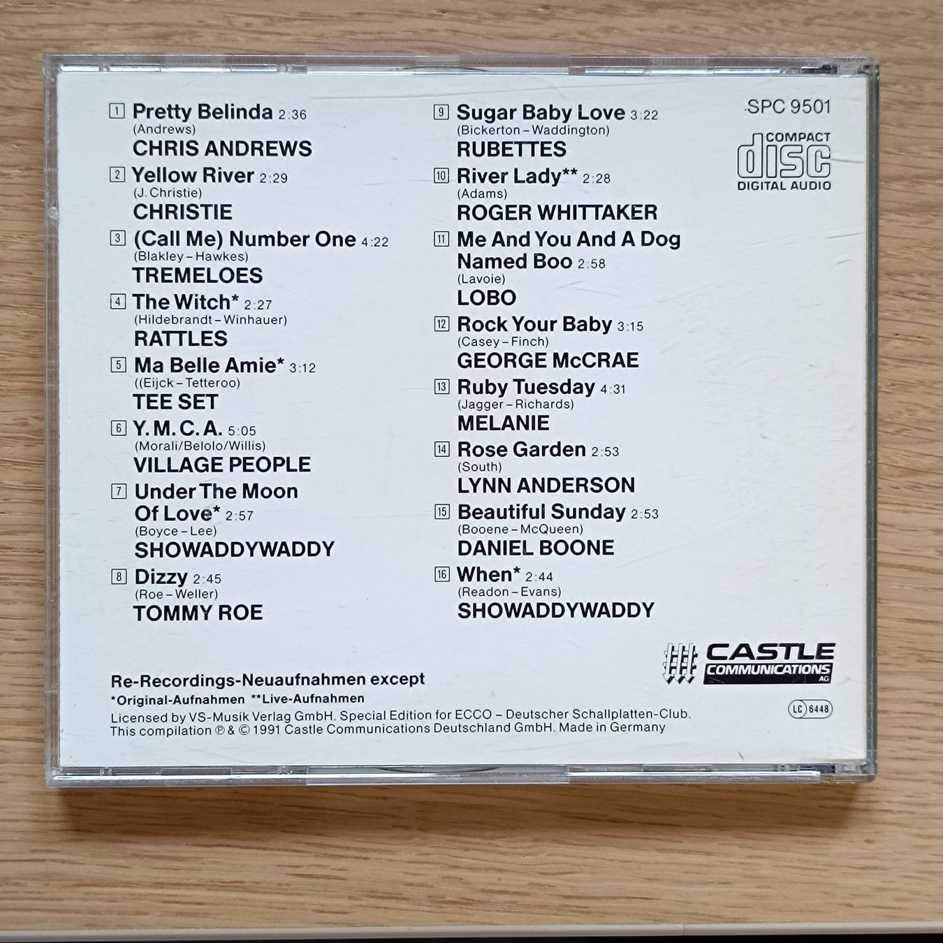 CD: ECCO Edition Vol.2 - Seventies CD-Sampler F5 – Usato da Sessa venduto da fraenklishop 1
