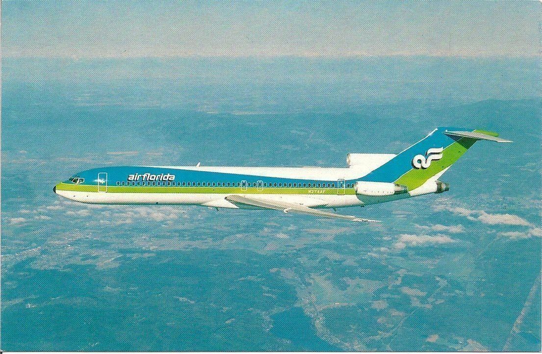 Ansichtskarten: Air Florida, Boeing 727 N274AF – Neu und originalverpackt aus Thun von Abigboss