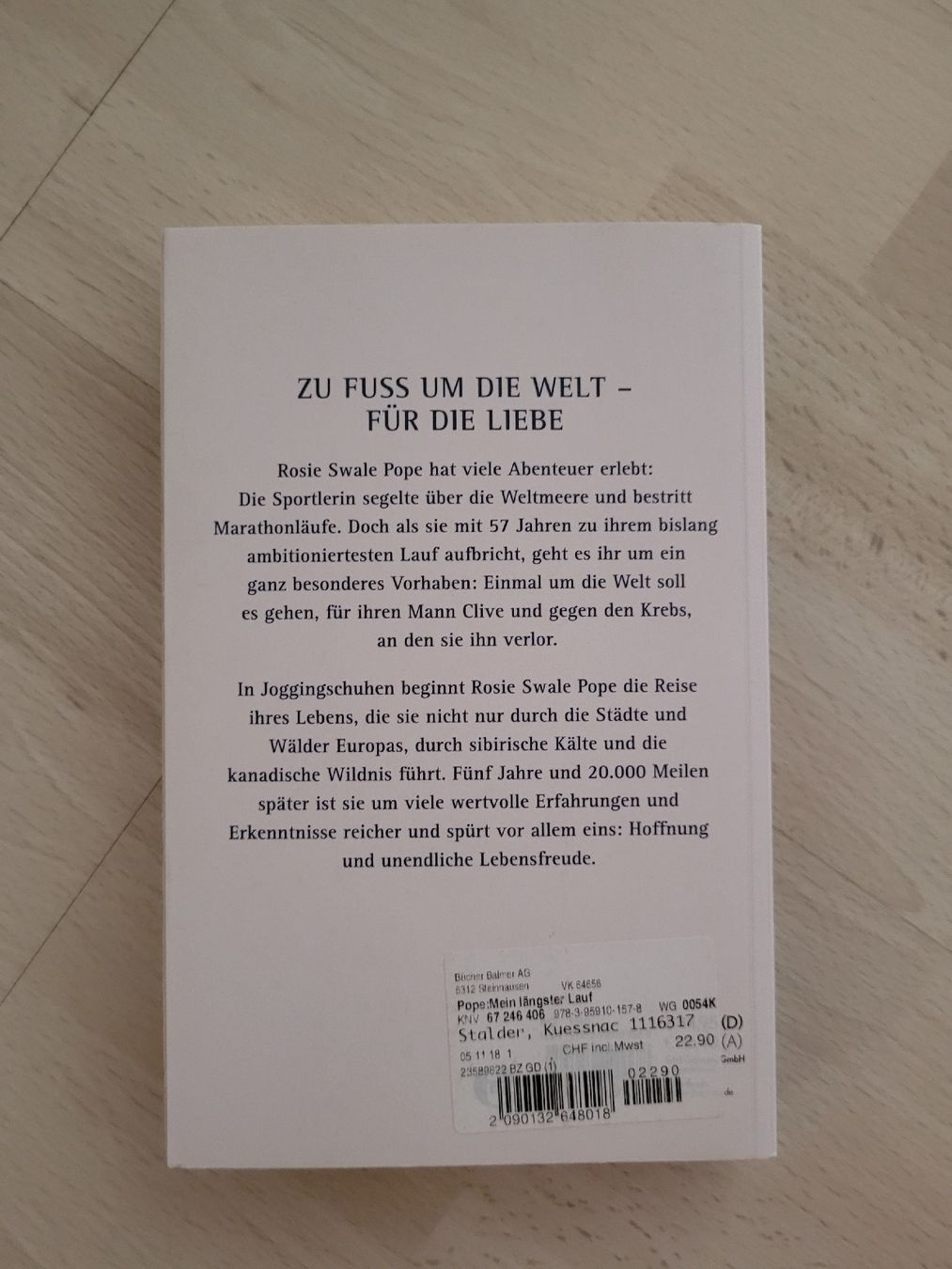 Libri: Mein längster Lauf – Usato da Perlen venduto da Safari_23 1