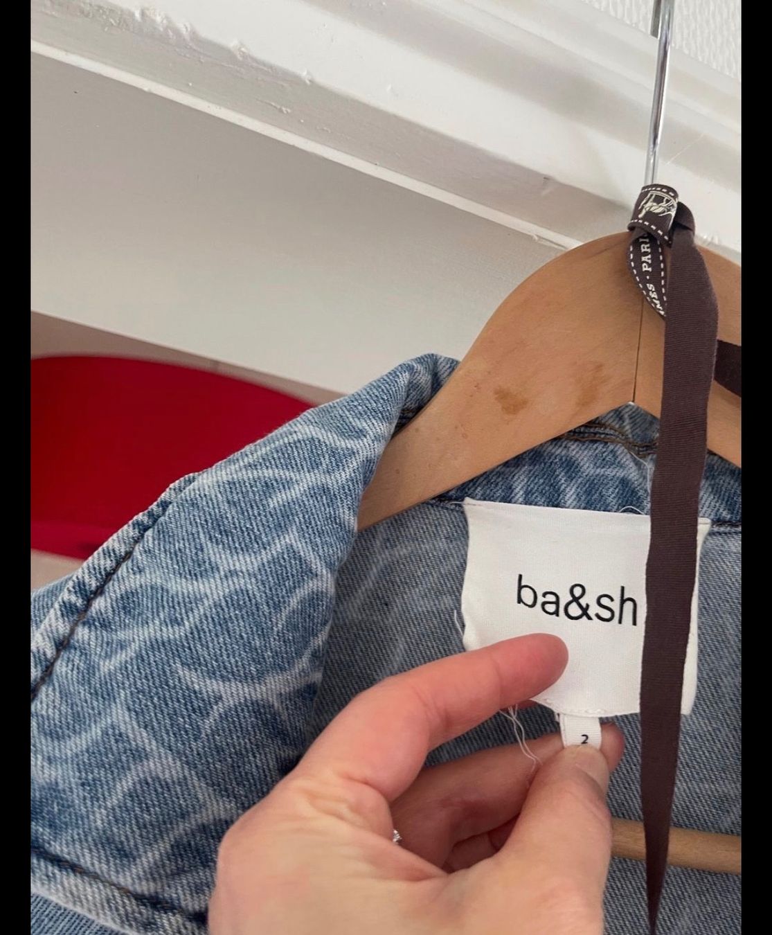 Ba&Sh Giacche: Ba&sh veste en jeans taille 2 – Usato da Lausanne venduto da Meganelausanne 1
