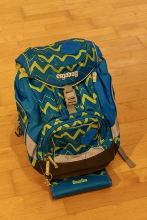 ERGO Park Schulrucksack Set mit Turnbeutel und Etui