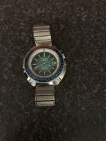 Herren Uhr Grovana Automatik 25 Steine Incabloc Metallband