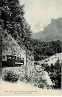 12944 Elektrische Bahn nach ENGELBERG oberhalb Gherst OW