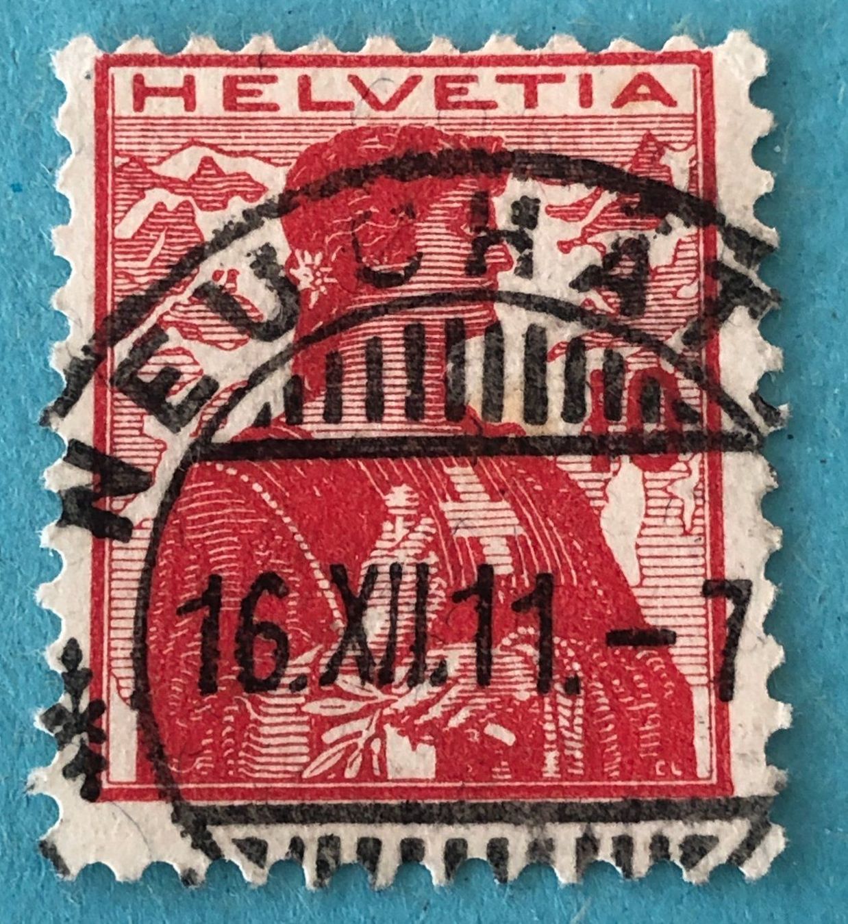 Alle Briefmarken: Nr.120 mit Vollstempel – Gebraucht aus Aarau von Billa007