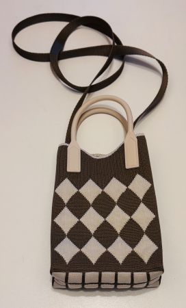 Jolie pochette téléphone en tissu avec bandoulière
