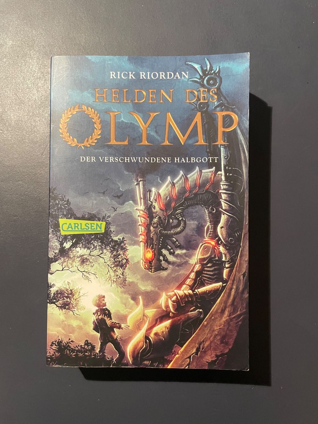 Libri: Helden des Olymp der verschwundene Halbgott - Rick Riordan – Usato da Bern venduto da aij_cs5m