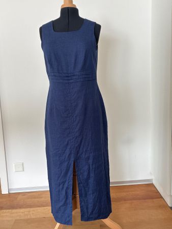 Langes Leinenkleid von Laura Berlucchi  Gr 42