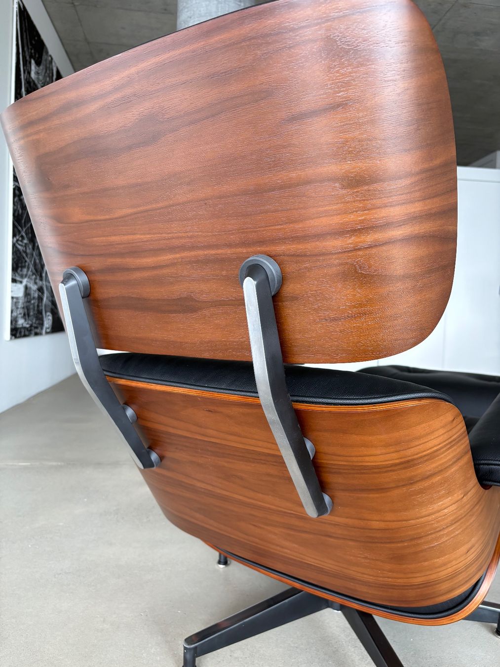 Poltrone: Designer Lounge Sessel und Ottoman - Echtes Leder – Nuovo e nell'imballaggio originale da Münchenstein venduto da AndreHaus 5