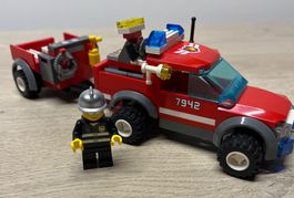 Légo 7942 "Off-Road Fire Rescue" Complet+Manuel de 2007 Légo