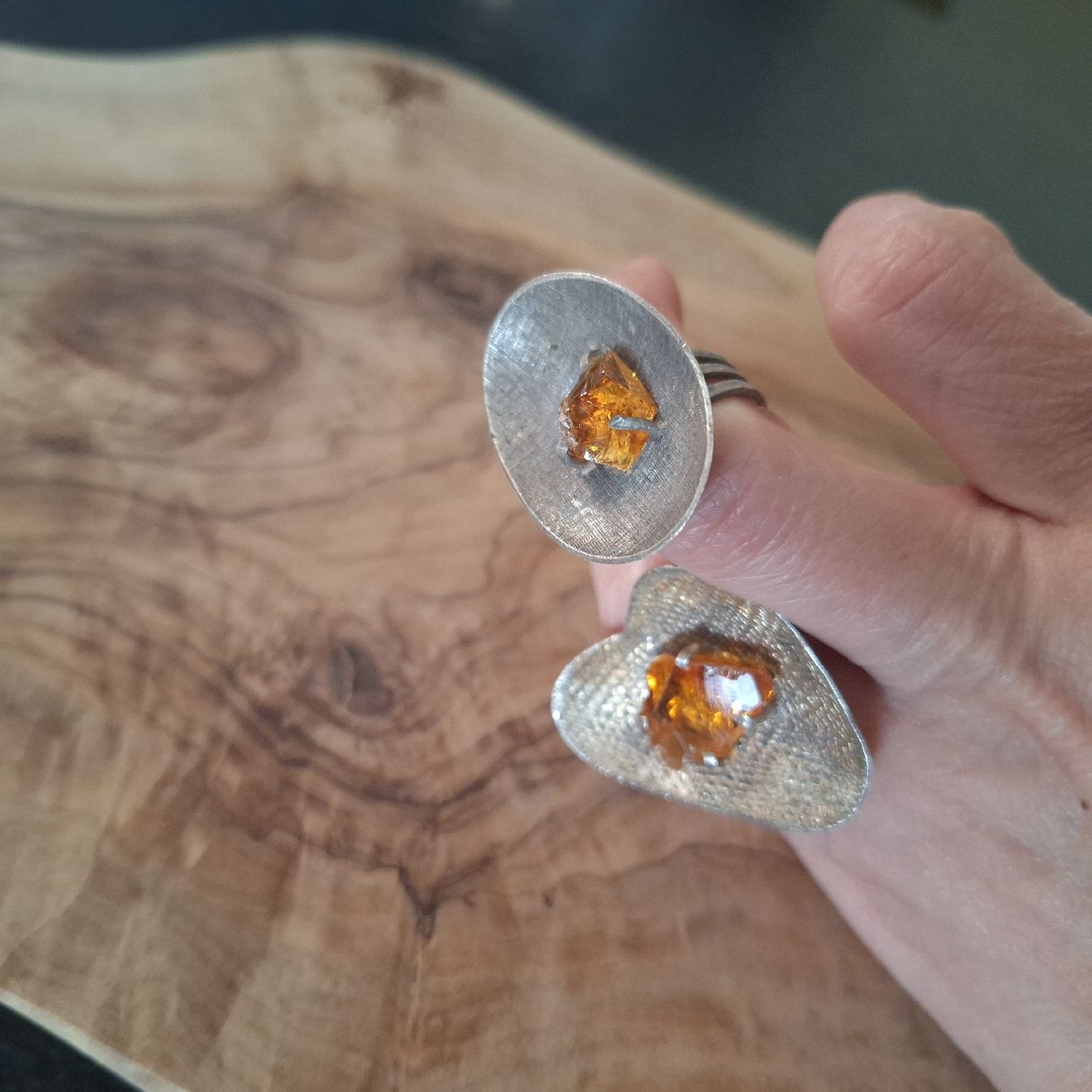 Anelli: Versand möglich.  2 ältere, Vintage Ringe – Usato da Winterthur venduto da Goldpipau 3