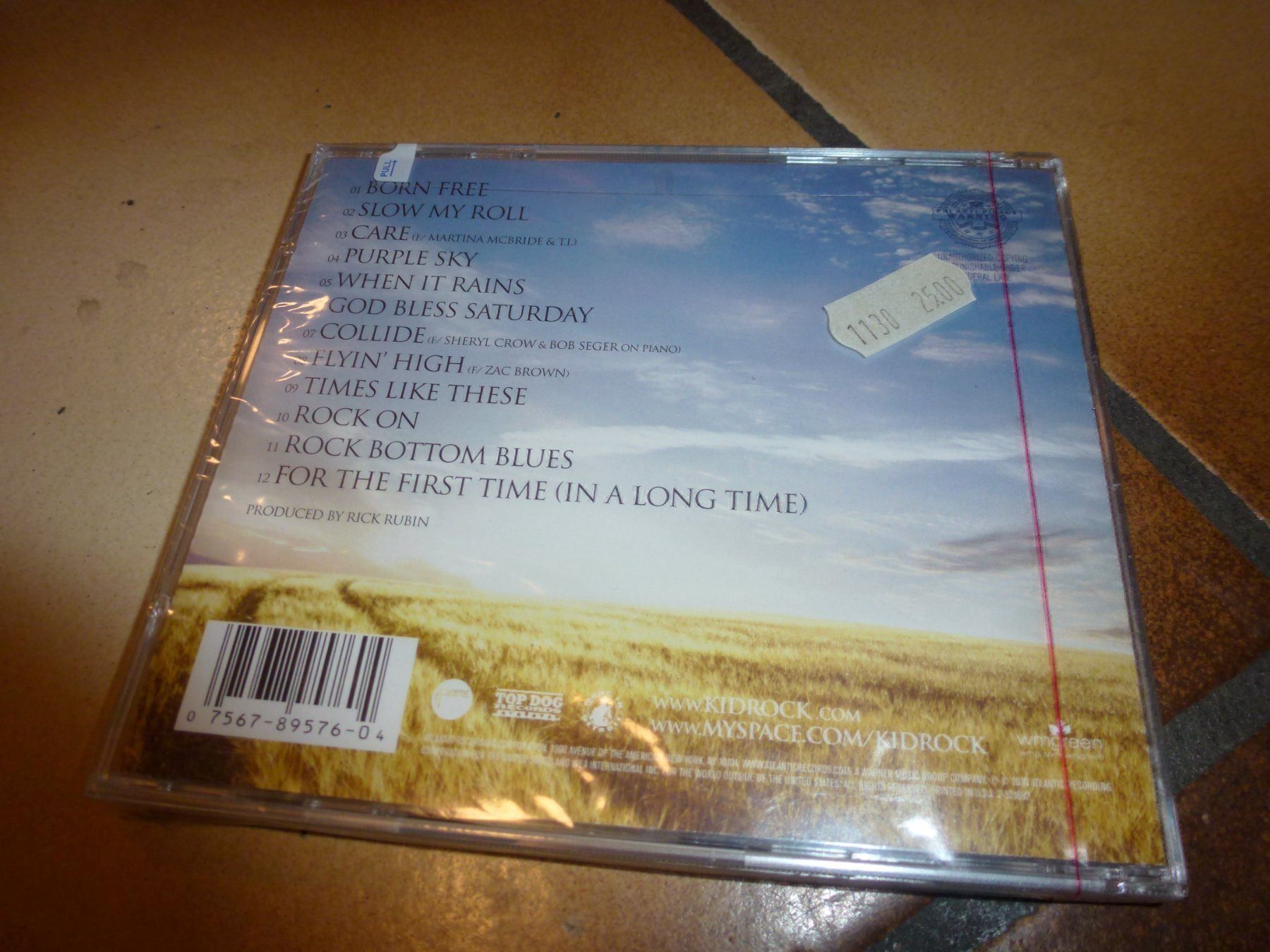 CD: Kid Rock - Born Free CD NEU – Nuovo e nell'imballaggio originale da Olten venduto da Disc-Ausverkauf 1
