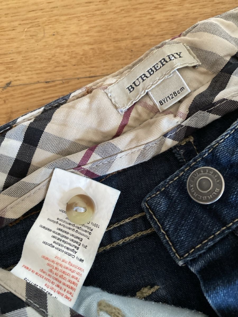 Burberry Pantaloni: Burberry Jeans Gr. 128 – Usato da Zumikon venduto da Teuchter 2