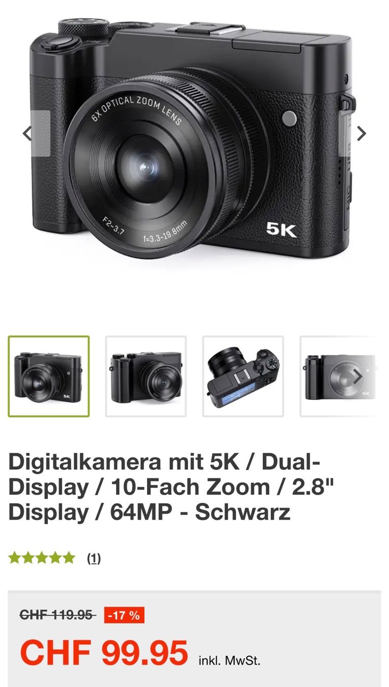 Kamera: Digital Camera – Neu und originalverpackt aus Ebikon von Jascha0 2